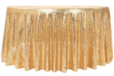 Glitz sequin tablecloth